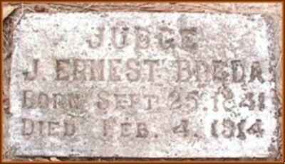Judge J. Ernest Breda