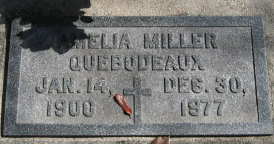 Amelia Miller Quebodeaux
