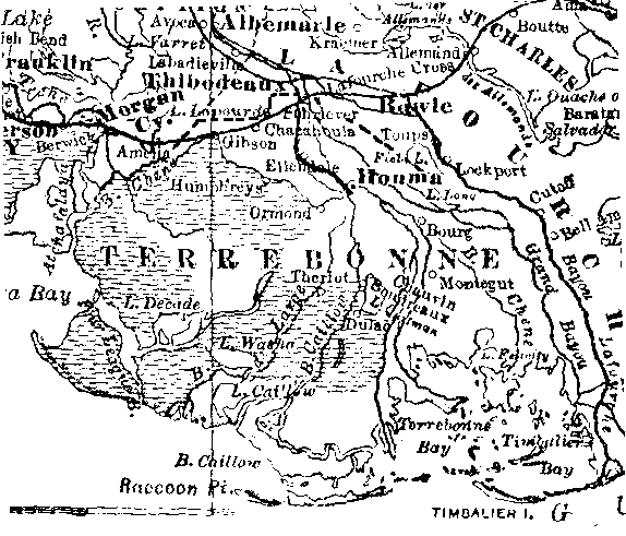 Terrebonne Parish & the Surrounding Parishes